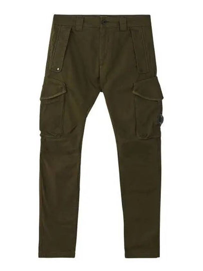 Lens Detail Panel Cargo Straight Pants Green - CP COMPANY - BALAAN 2