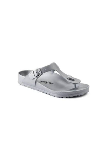 Unisex paper Eva sandals REGULAR silver - BIRKENSTOCK - BALAAN 1