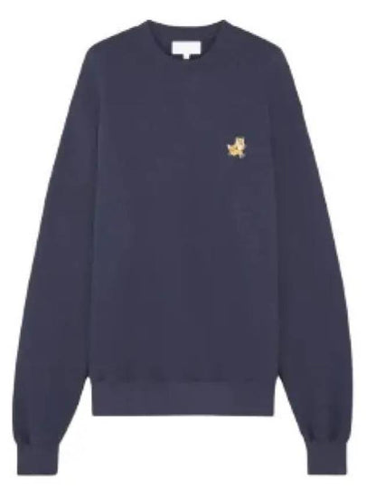 Speedy Fox Patch Comfort Sweatshirt Purple - MAISON KITSUNE - BALAAN 2