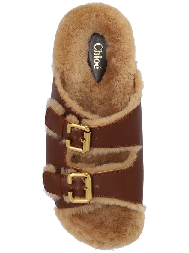 Chloé Slides Nil, Women's, Brown - CHLOE - BALAAN 6