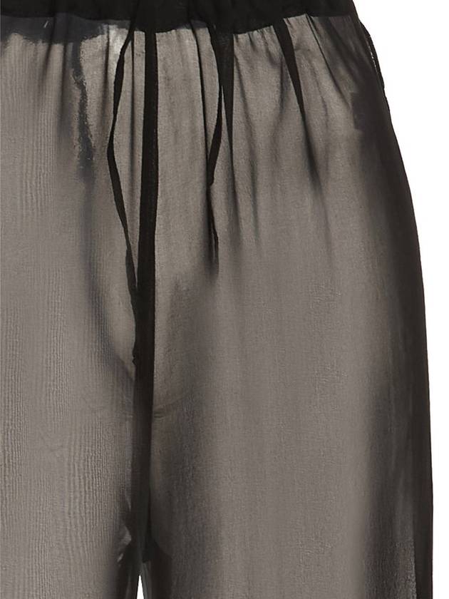 Oséree Feather Silk Pants - OSEREE - BALAAN 3