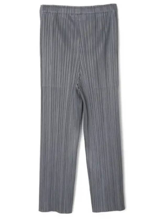 MC August Crop Pants Grey - ISSEY MIYAKE - BALAAN 1