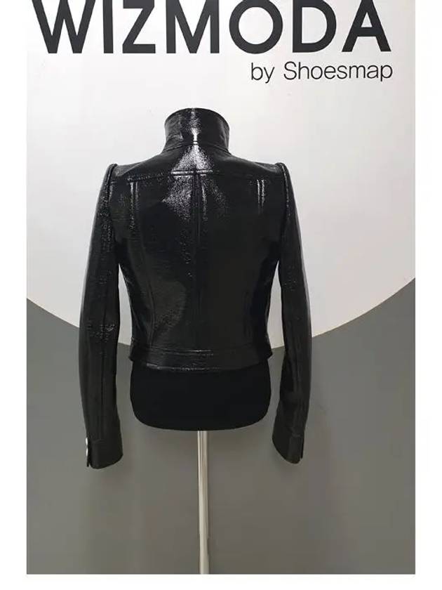 Reedition Vinyl Jacket Black - COURREGES - BALAAN 9