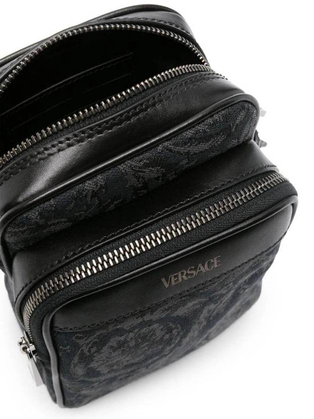 Athena Barocco Cross Bag Black - VERSACE - BALAAN 4