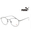 Glasses Frame PU0180O 001 Round Metal Men Women Glasses - PUMA - BALAAN 1