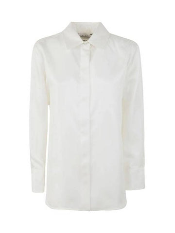 Shirt 11160623600 001 WHITE - MAX MARA - BALAAN 1