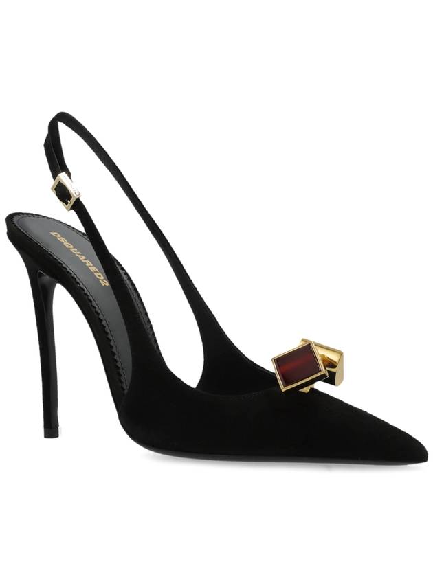 Dsquared2 Take A Bow Heeled Shoes, Women's, Black - DSQUARED2 - BALAAN 4