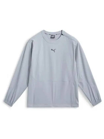 Active Woven Crew Neck Sweatshirt Grey - PUMA - BALAAN 2