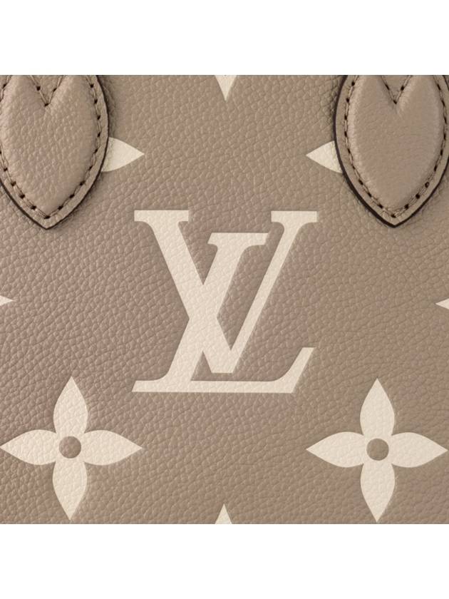 OnTheGo BB Bicolor Monogram Empreinte Leather Tote Bag Dove Grey - LOUIS VUITTON - BALAAN 8