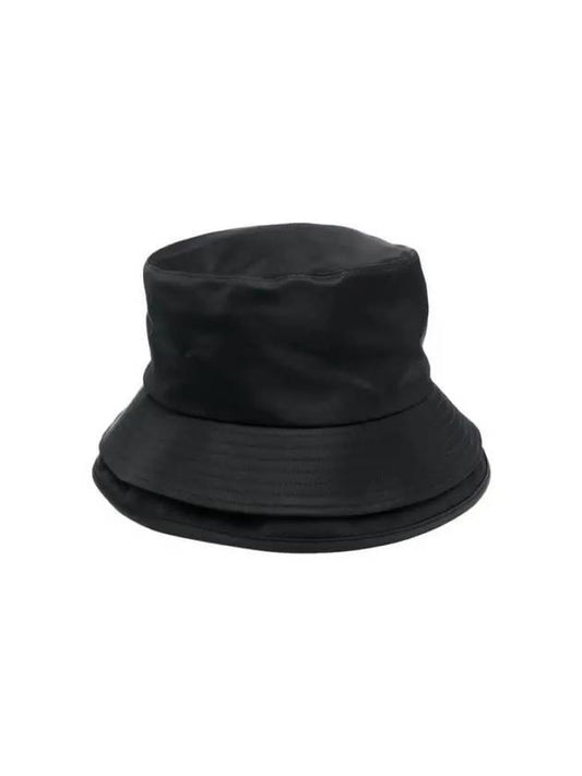 Sacai Double Layered Brim Bucket Hat 230599S 001 - SACAI - BALAAN 1