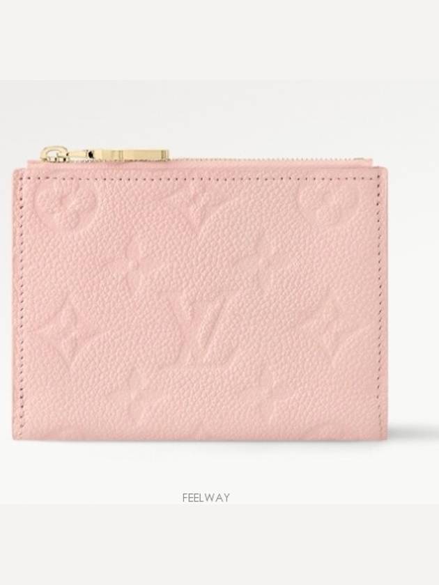 Lisa Monogram Leather Half Wallet Pink - LOUIS VUITTON - BALAAN 2