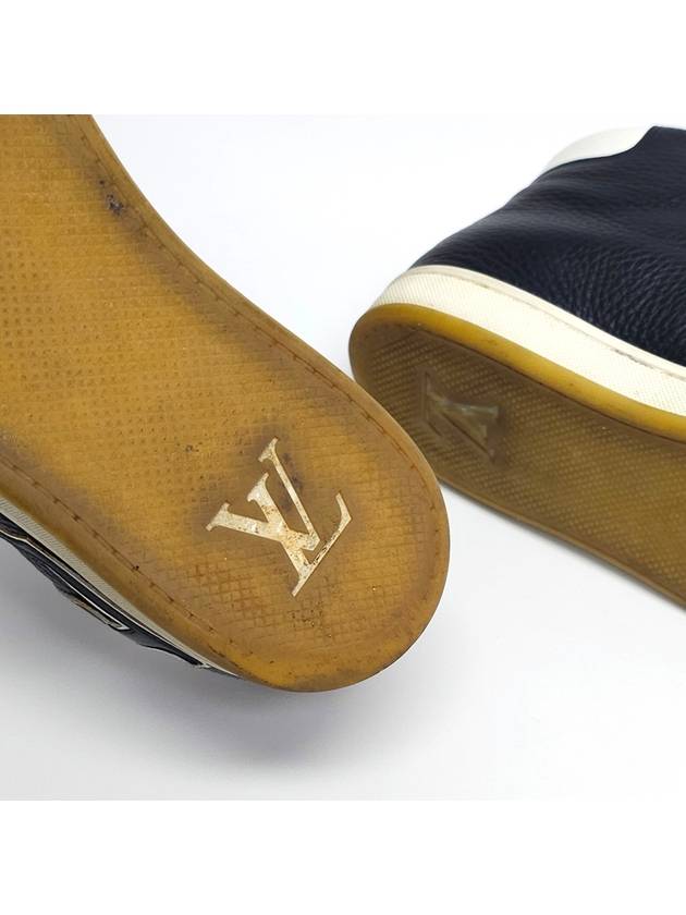 Big logo navy color high top sneakers 255MM - LOUIS VUITTON - BALAAN 6