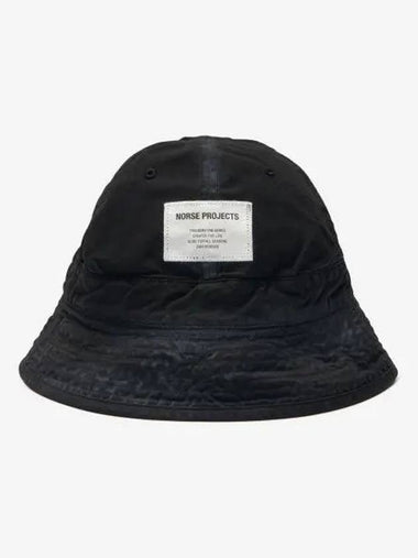 Tab Series Canvas Bucket Hat Black N8001039999 - NORSE PROJECTS - BALAAN 1