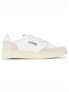 Medalist Suede Low Top Sneakers White - AUTRY - BALAAN 2