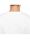 Men's Pocket Crew Neck Cotton Sweatshirt White - TEN C - BALAAN 8