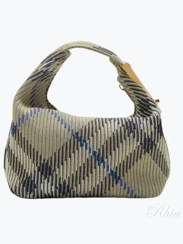 Peg Mini Check Duffel Bag Beige - BURBERRY - BALAAN 2