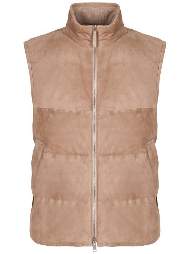 Zegna Full Zip Down Vest - ERMENEGILDO ZEGNA - BALAAN 1