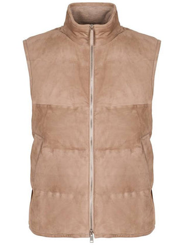 Zegna Full Zip Down Vest - ERMENEGILDO ZEGNA - BALAAN 1