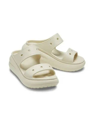 WOMEN S CLASSIC CRUSH SANDAL BONE 23SUSD207670 - CROCS - BALAAN 1