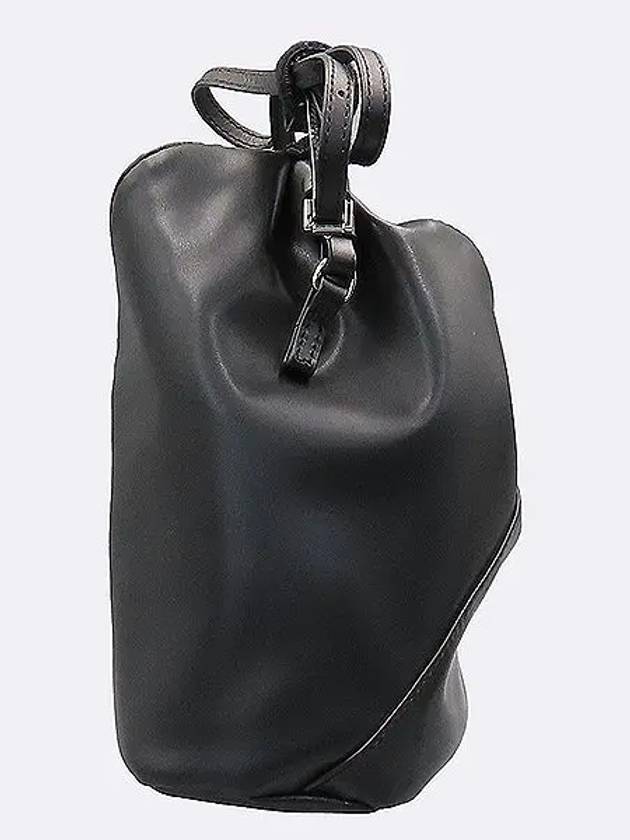 Maison Margiela S54WD0106 Black Color Leather Japanese Tote Bag Shoulder Strap 2WAY - MAISON MARGIELA - BALAAN 3