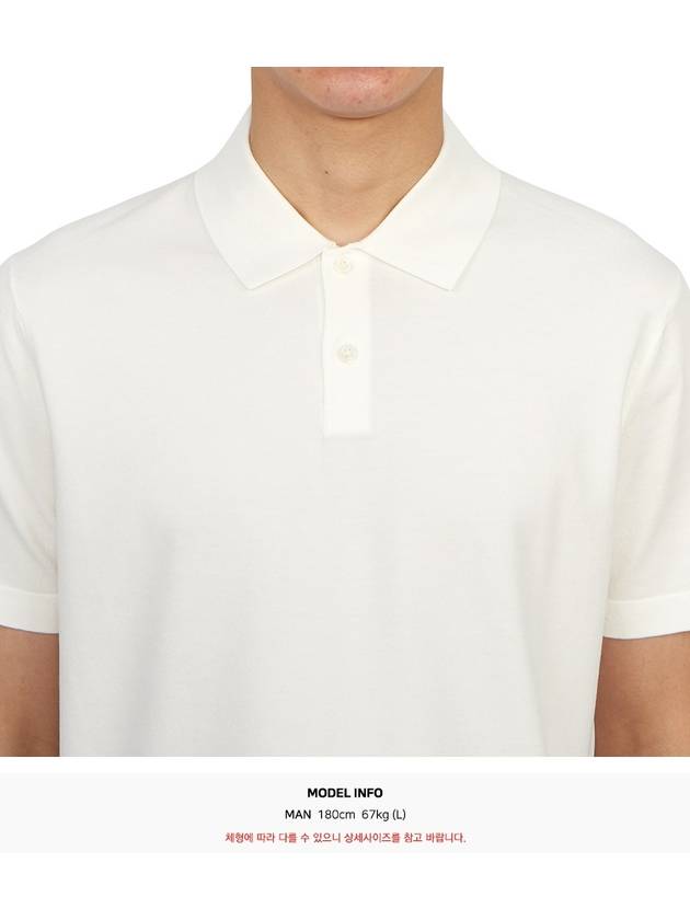 Goris Men s Collar Short Sleeve T Shirt O0186711 100 - THEORY - BALAAN 5