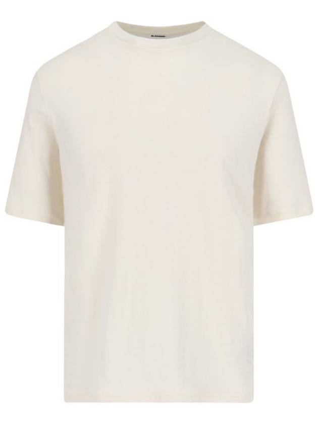 Long Sleeve T-Shirt J47FV0103JTN356 961 WHITE - JIL SANDER - BALAAN 6