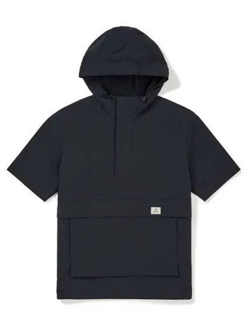 Root Hoodie Short Sleeve Anorak Navy S23MURAN65 - SNOW PEAK - BALAAN 1