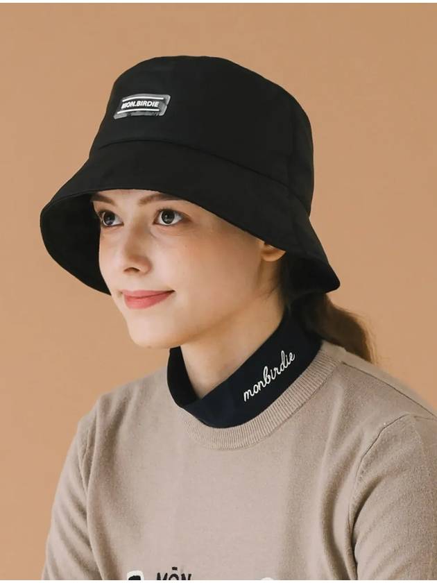 Mongbuddy PU Bucket Hat BLACK - MONBIRDIE GOLF - BALAAN 7