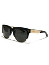 Eyewear Square Metal Sunglasses Black - S.T. DUPONT - BALAAN 2