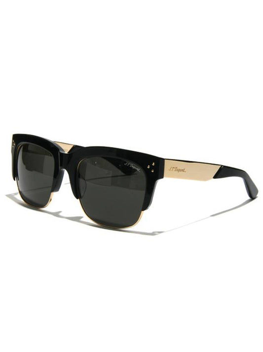Eyewear Square Metal Sunglasses Black - S.T. DUPONT - BALAAN 2