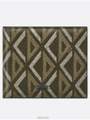 Compact Wallet Khaki CD Diamond Canvas - DIOR - BALAAN 1