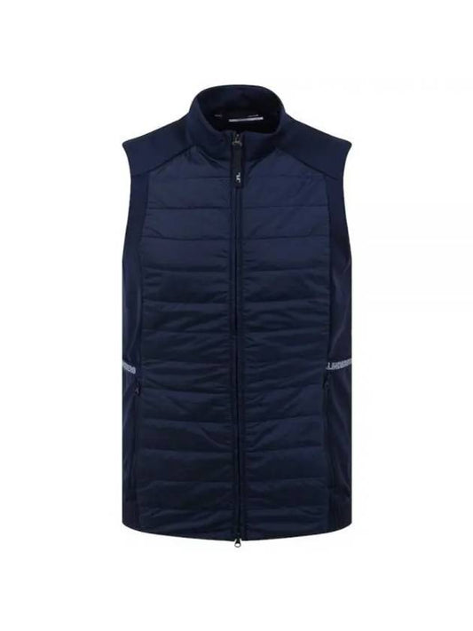 Golf Kenny Hybrid Vest Navy - J.LINDEBERG - BALAAN 1