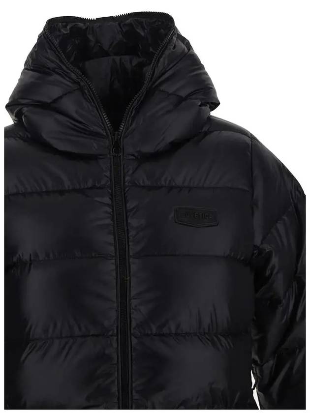 Choo Logo Hooded Down Padding Black - DUVETICA - BALAAN 5