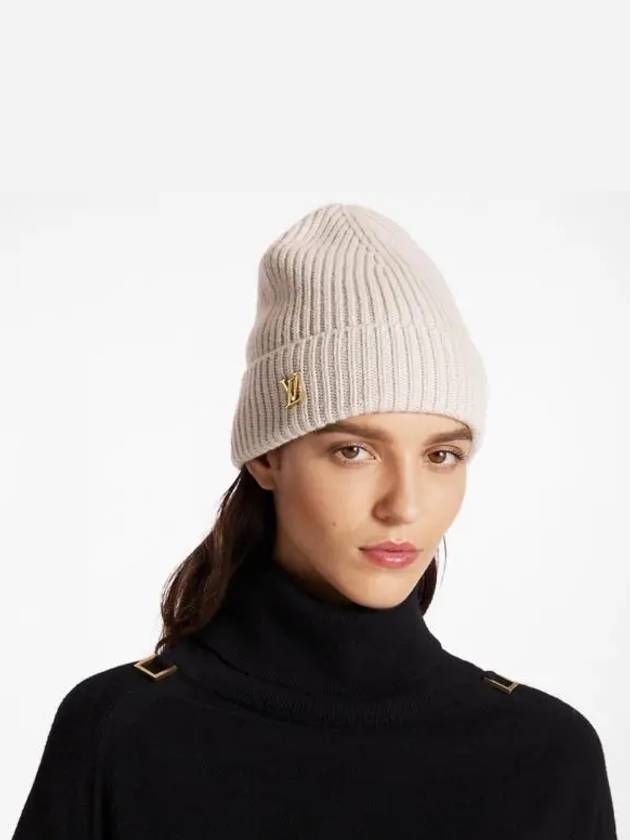 Women's LV Spark Beanie Beige - LOUIS VUITTON - BALAAN 2