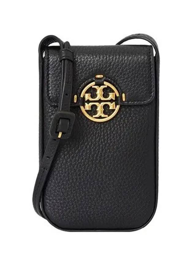 Miller Phone Pouch Mini Cross Bag Black - TORY BURCH - BALAAN 2