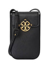 Miller Phone Pouch Mini Cross Bag Black - TORY BURCH - BALAAN 3