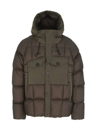 Tanker Combo Down Jacket Green - TEN C - BALAAN 2