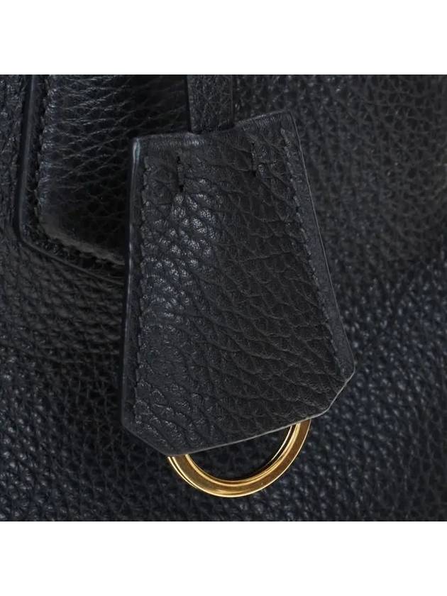 Vitello Phenix Tote Bag Black - PRADA - BALAAN 9