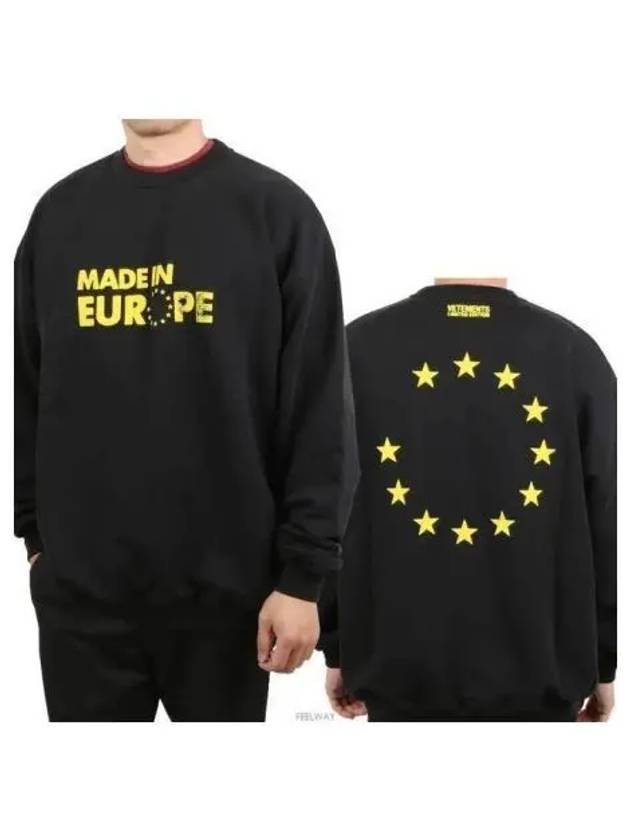 Made in Europe double neckline sweatshirt 270637 - VETEMENTS - BALAAN 1