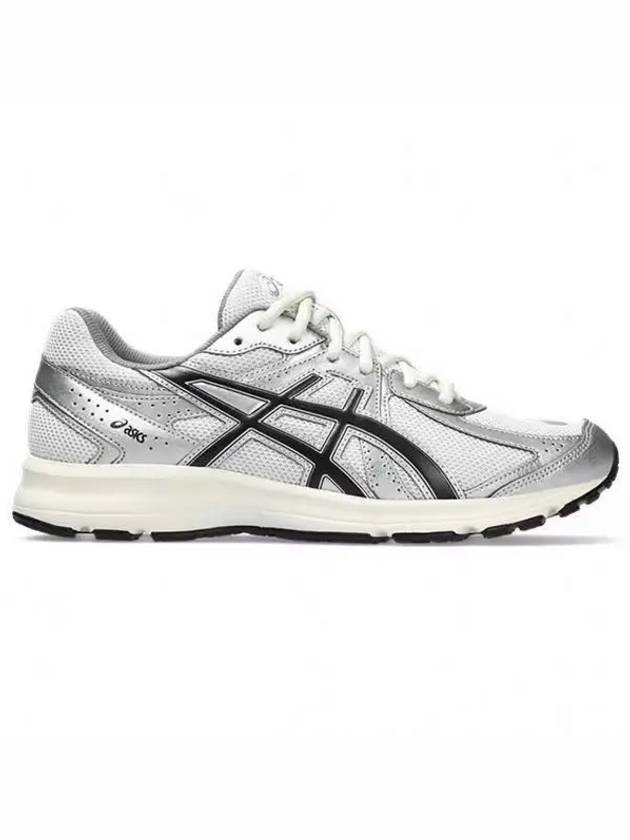 Jog 100 Low Top Sneakers White Silver - ASICS - BALAAN 2