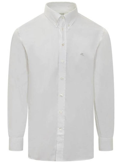 Logo embroidered button shirt 163658277 0990 - ETRO - BALAAN 2