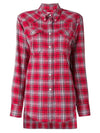 11Th Anniversary Divana Check Shirt Red - ISABEL MARANT - BALAAN 2