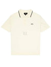 Flynn Cotton Polo Shirt White - A.P.C. - BALAAN 2