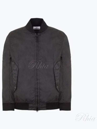 Membrana 3L TC Bomber Jacket Black - STONE ISLAND - BALAAN 2