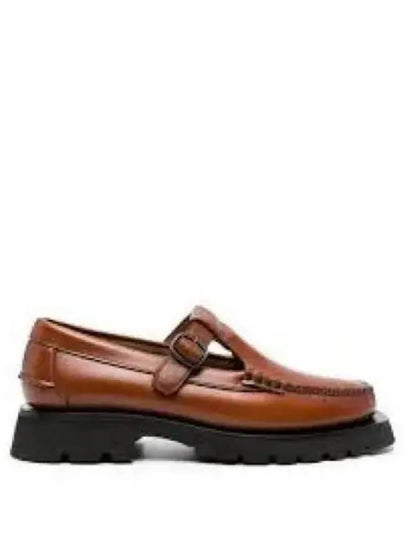 Albu T-Bar Loafers Brown - HEREU - BALAAN 2