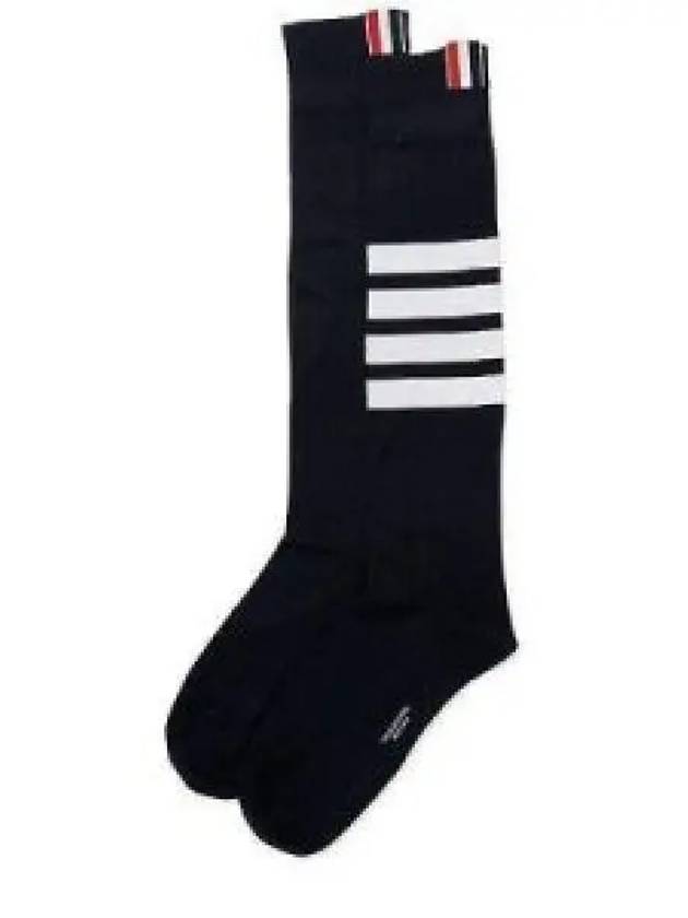 4 Bar Stripe Socks Navy - THOM BROWNE - BALAAN 2