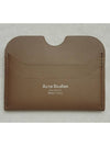 Silver Logo Card Wallet Brown - ACNE STUDIOS - BALAAN 3