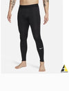 Pro Dri Fit Fitness Tights Track Pants Black - NIKE - BALAAN 2