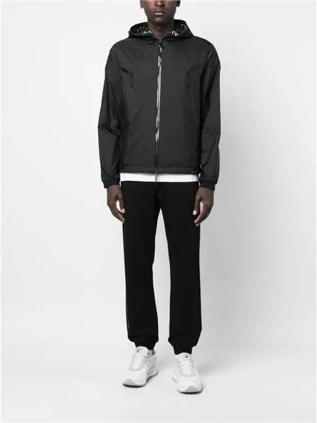 JUNICHI Zip Up Jacket Black - MONCLER - BALAAN 8