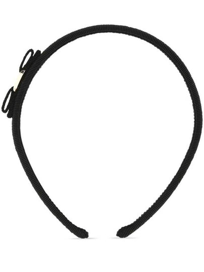 Vara Bow Headband Black - SALVATORE FERRAGAMO - BALAAN 2